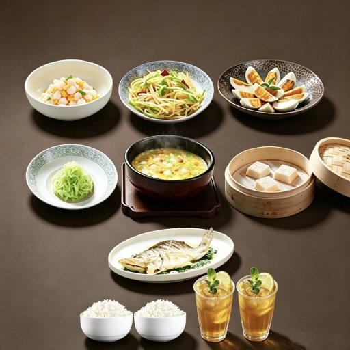 Halal Combo Set for Two: Huaiyang Cuisine