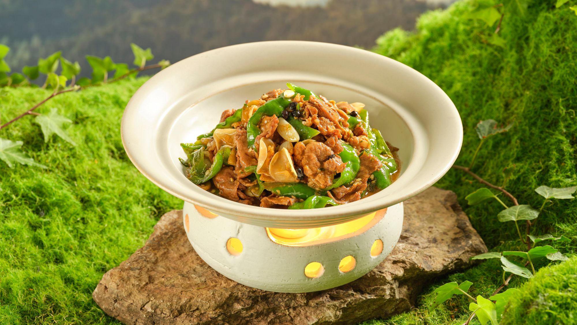 Stir-Fried Pork with Chili Peppers