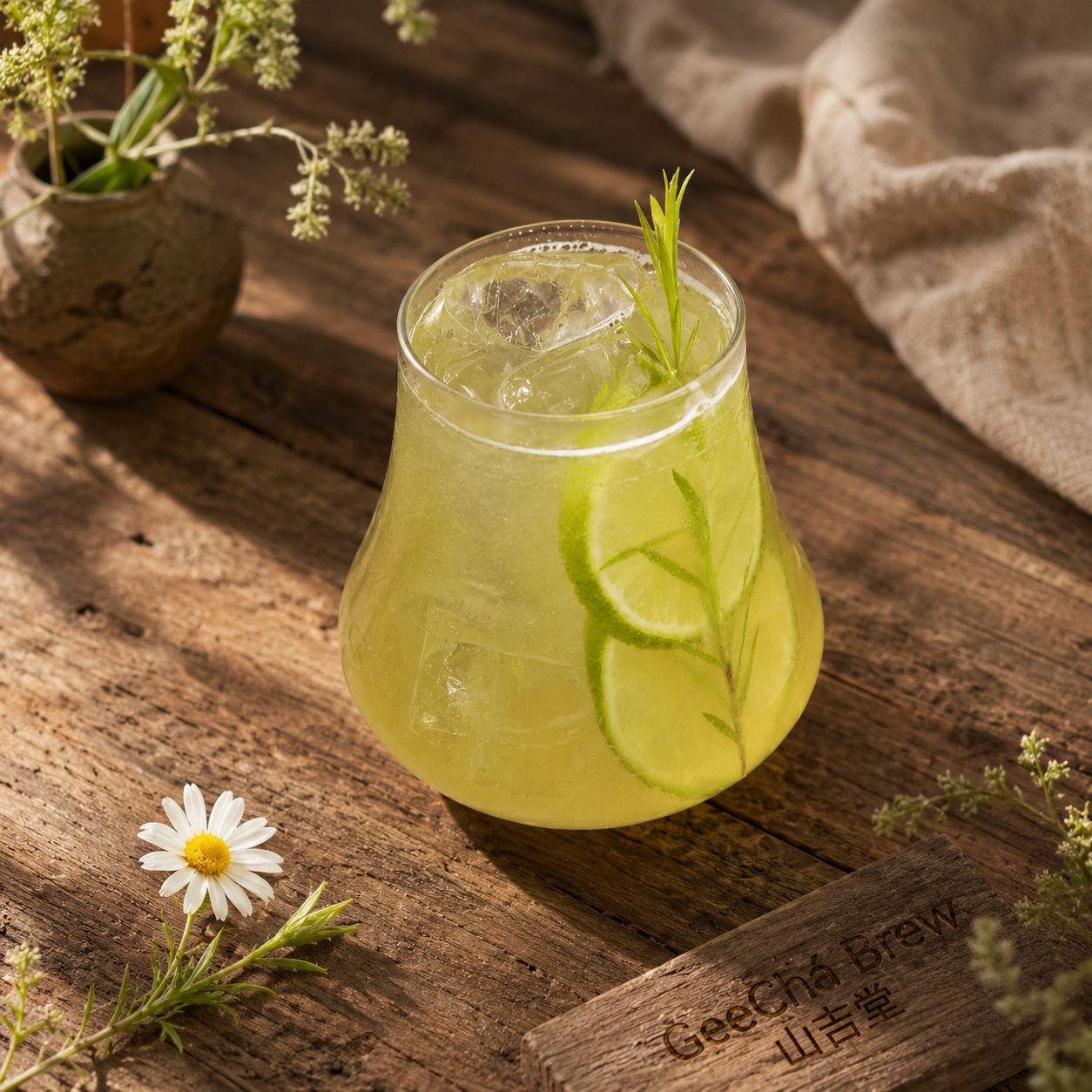 Green Mango Kumquat Tea