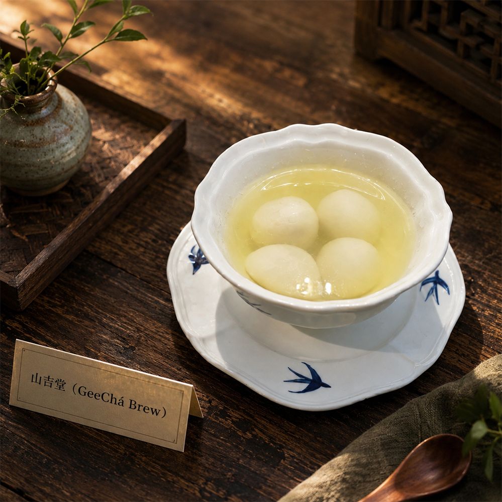 West Lake Longjing Sesame Tangyuan