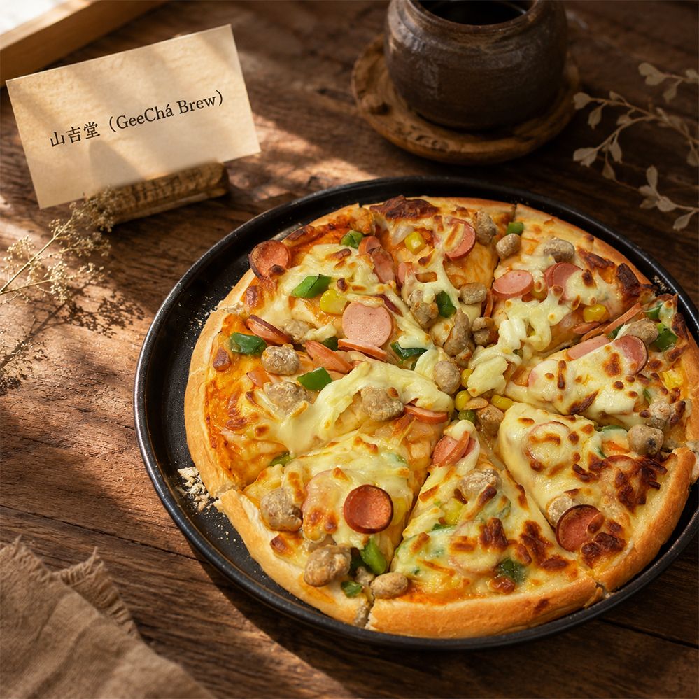 French-Style Beef Pizza