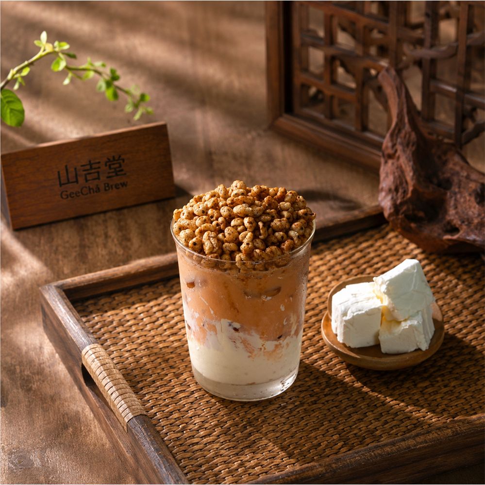 Thai Salted Cream Cheese with Tea