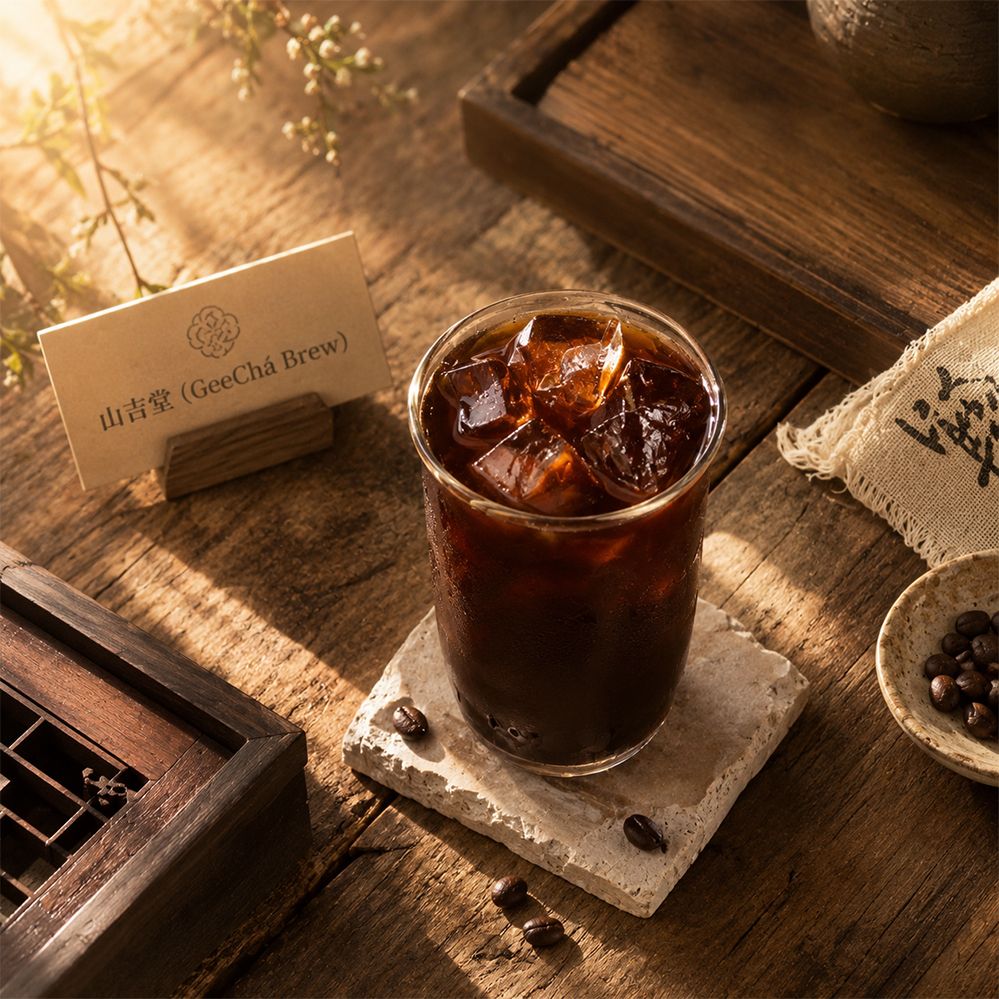 Longan Young Coconut Americano