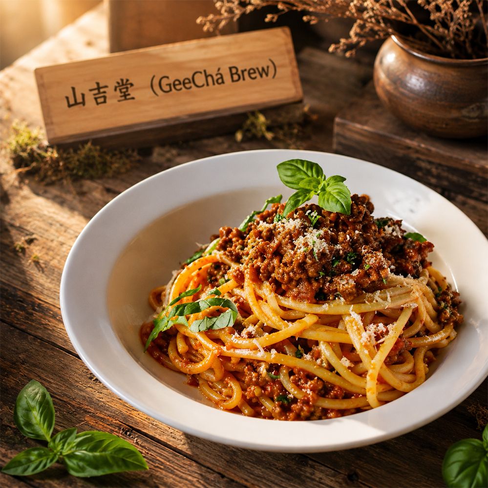 Traditional Italian Spaghetti Bolognese