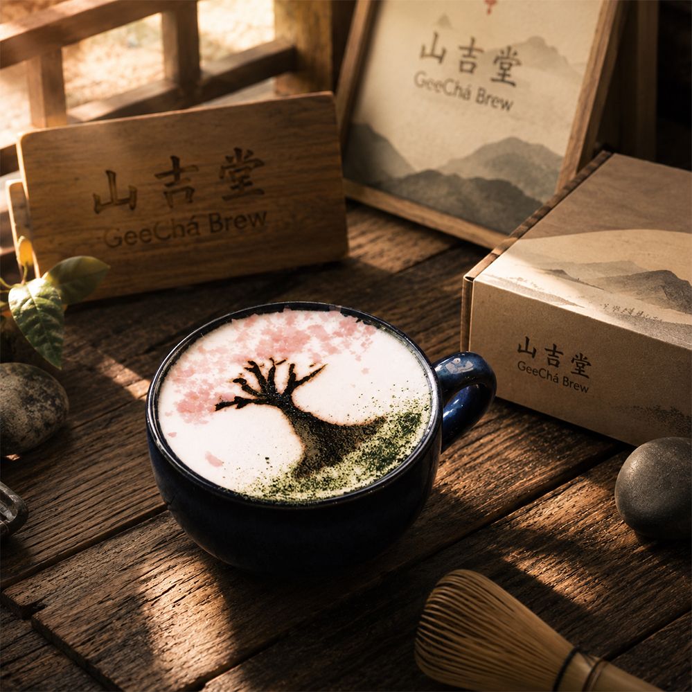 Cherry Blossom Latte