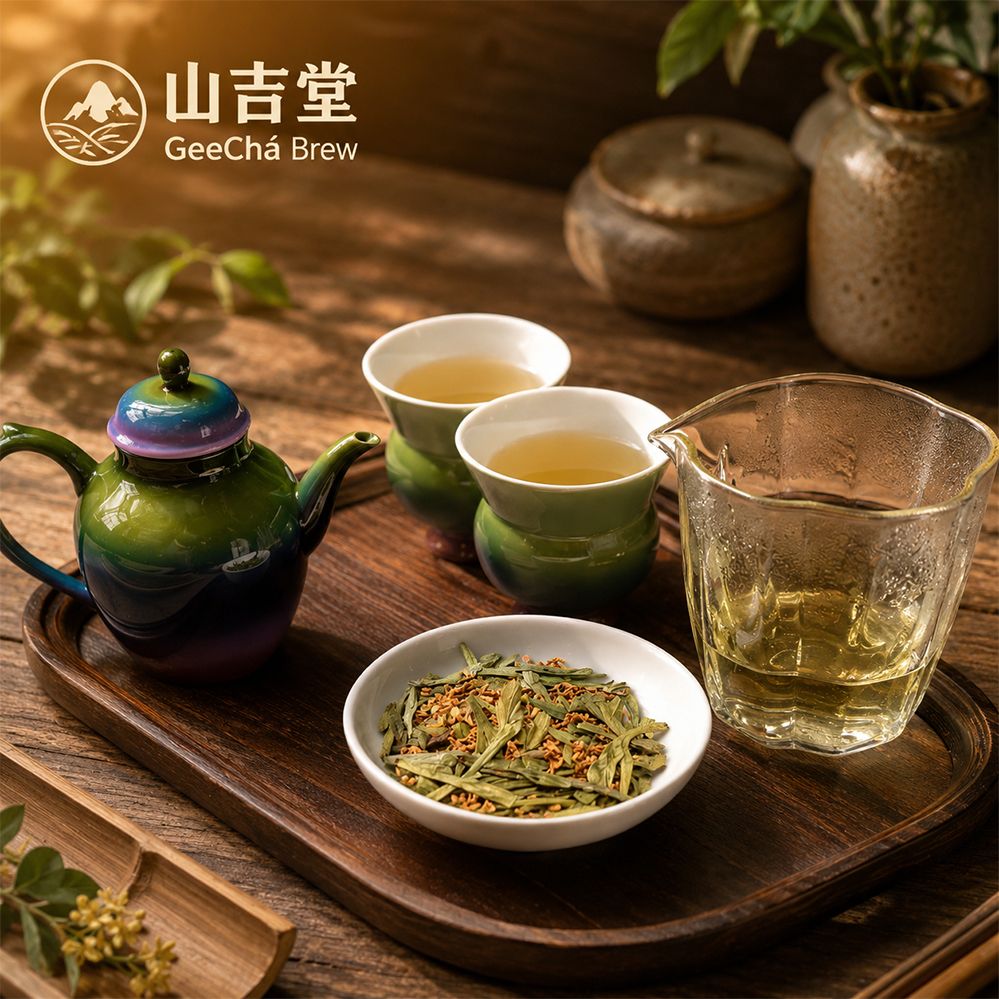 Osmanthus Longjing Tea
