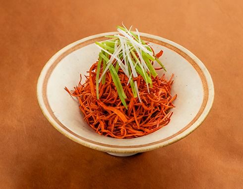 Cold Appetizer: Crispy Fried Flower-Shaped Mushroom