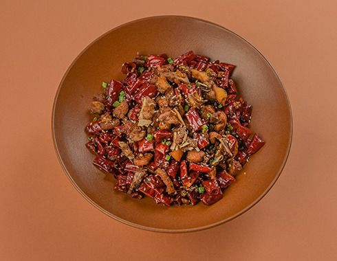 Hot Dish: Sichuan Chili Chicken