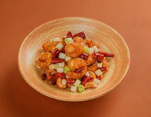 Hot Dish: Kung Pao Prawns Balls