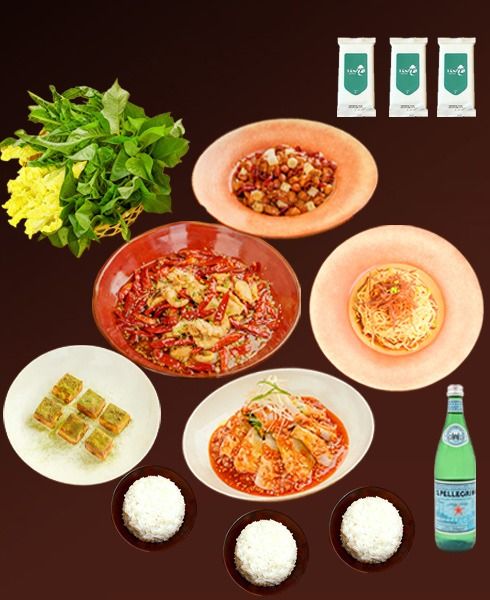 Combo Set for Three: Spicy Sichuan