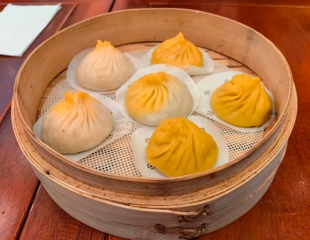 Main Course: Crab Roe & Shredded Crab Meat Duo Xiaolongbao