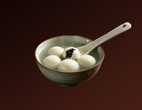 Sticky Black Seasame Rice Dumping