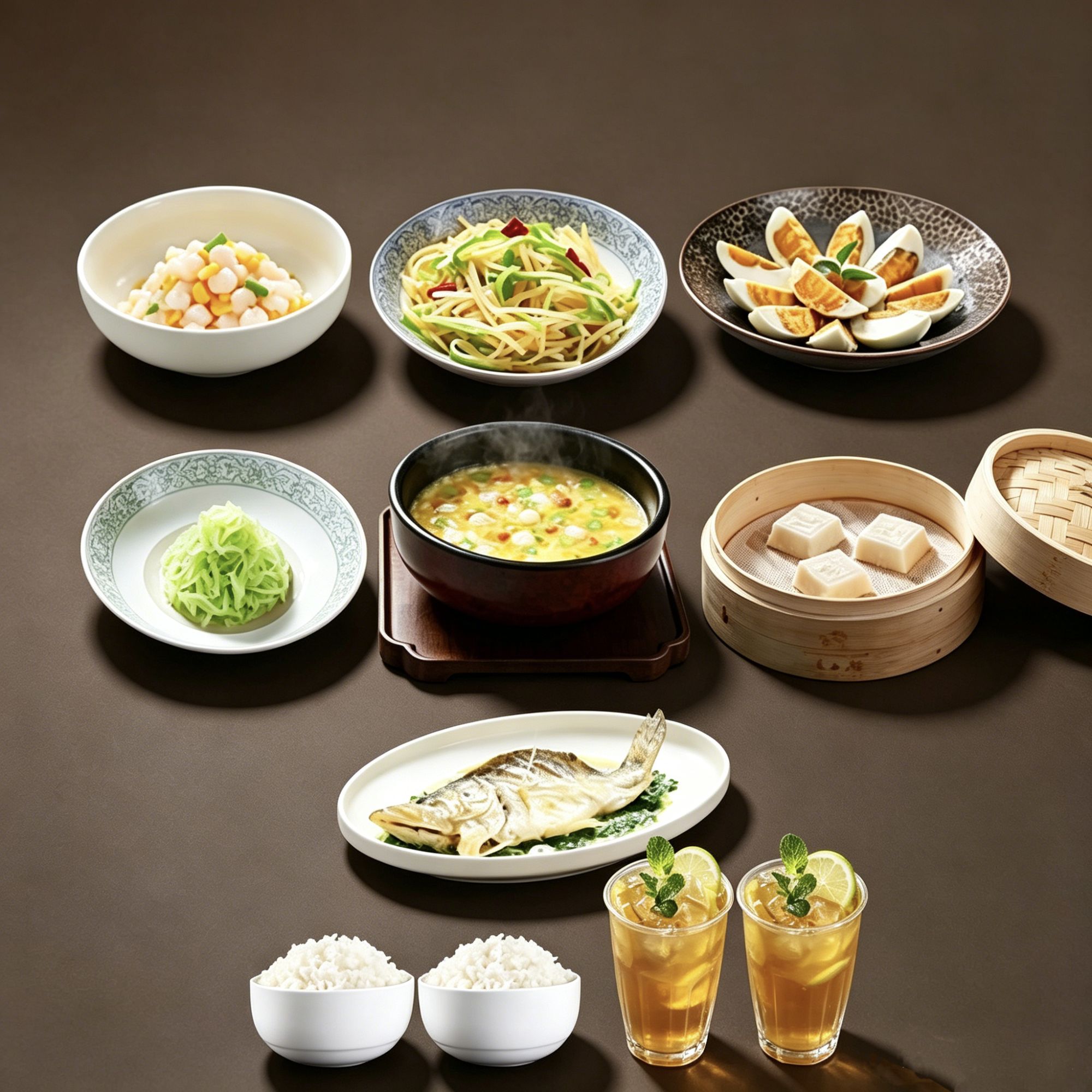 Halal Combo Set for Two: Huaiyang Cuisine
