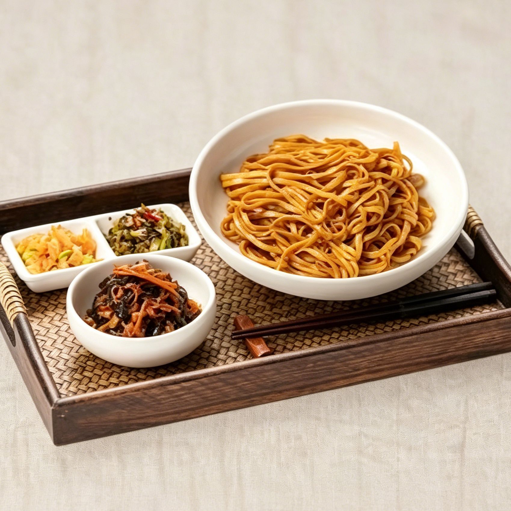 素鱼香肉丝面