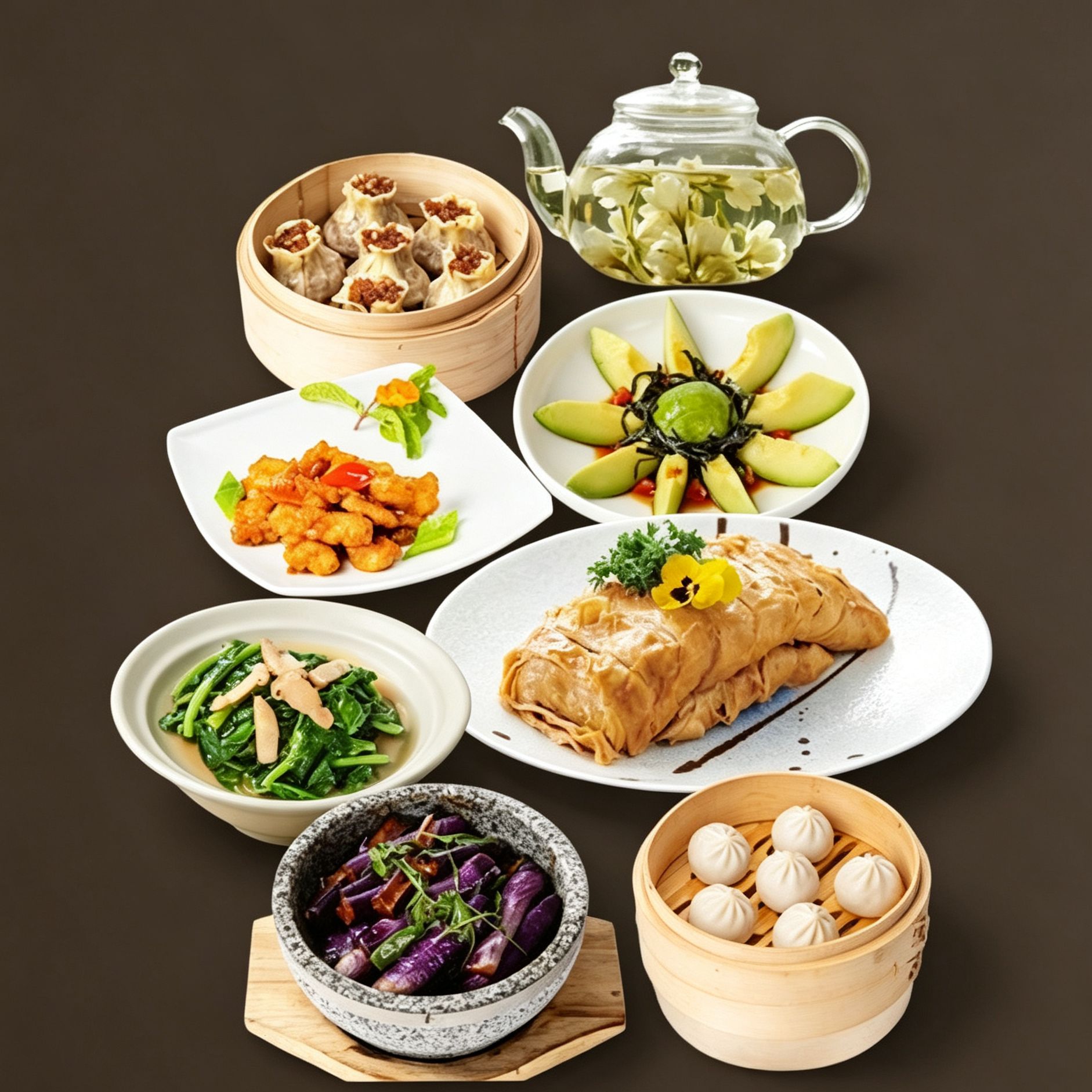 Vegetarian Combo Set (For 3 Persons)