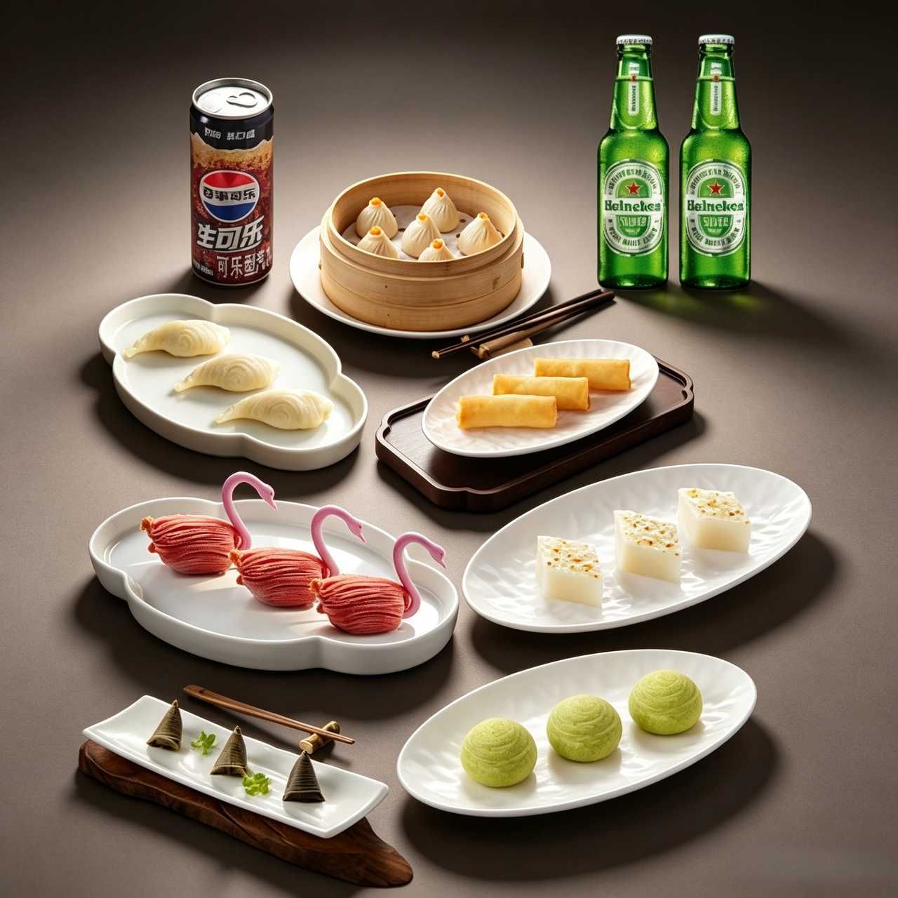 Set Menu for 2–3: Shanghai Tea-Time Dim Sum