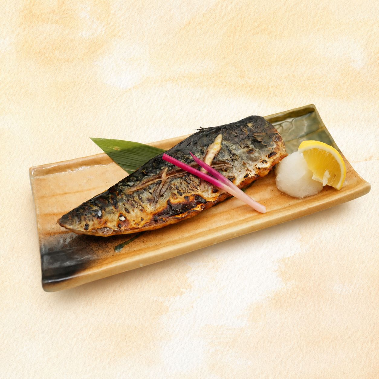 Salt-Grilled Mackerel