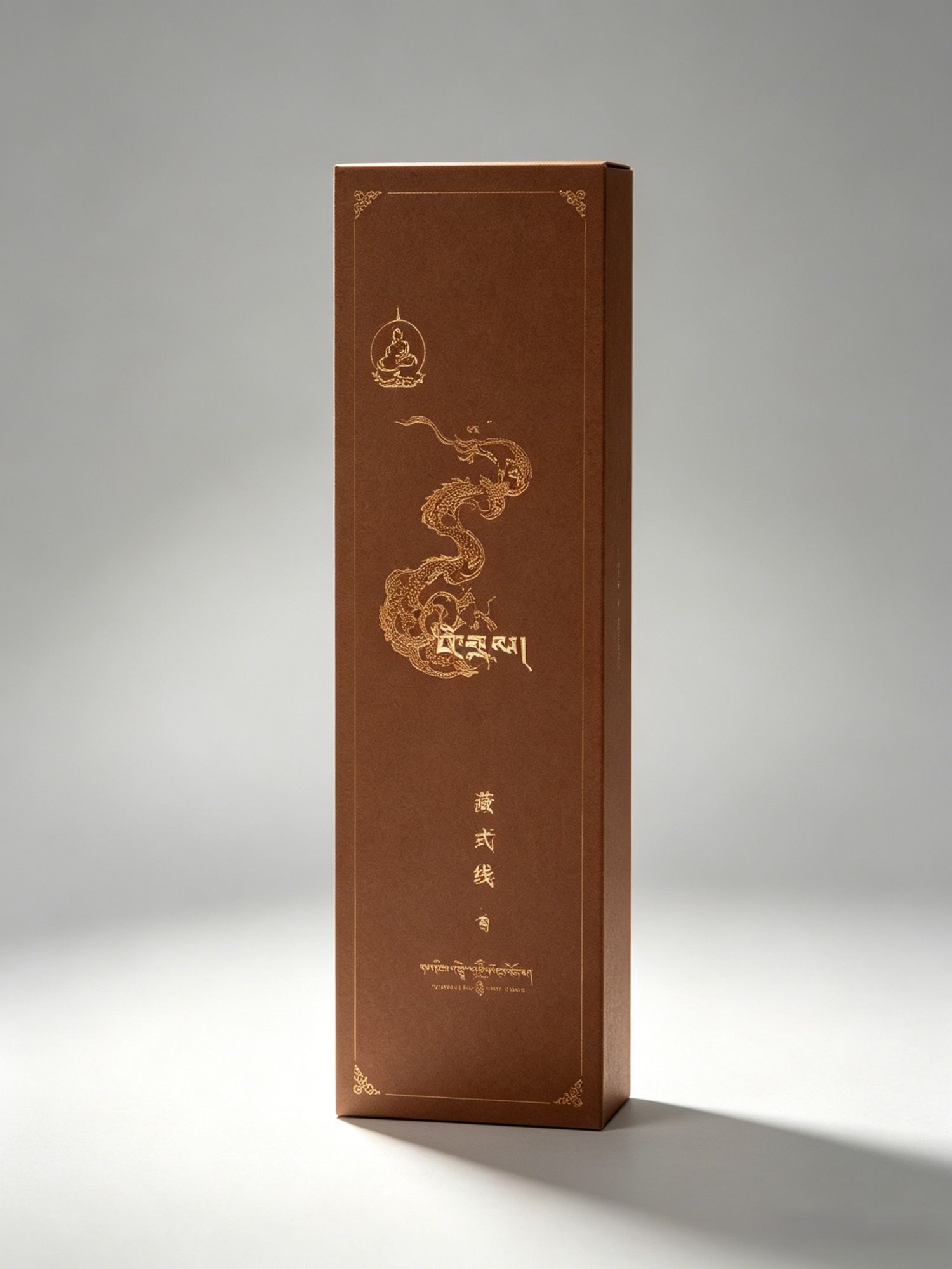 Yellow Jambhala Tibetan Incense with Natural Tibetan Medicinal Herbs