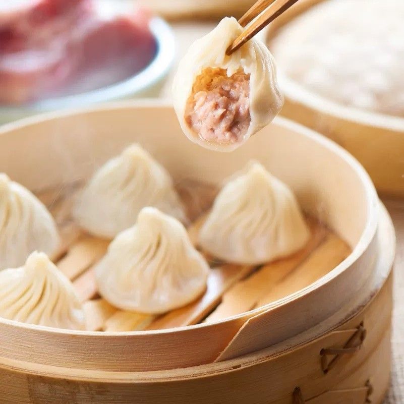 Pork Steamed Bun (4 Pieces)