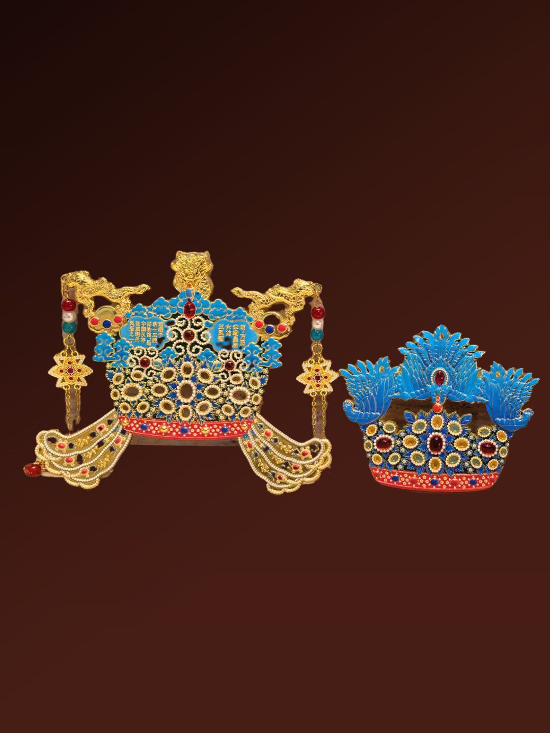 Metal Replica of Xiaoduan Empress’s Six-Dragon Three-Phoenix Crown