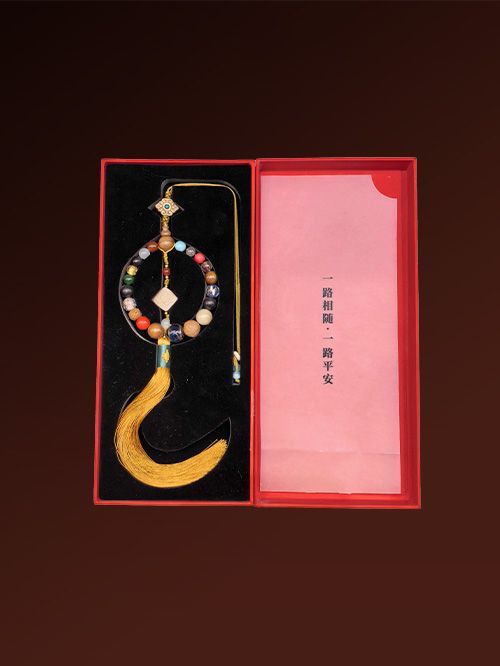 Eighteen Beads Protection Car Charm