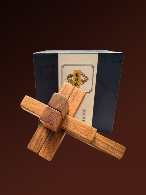 Six-Piece Chinese Burr Puzzle