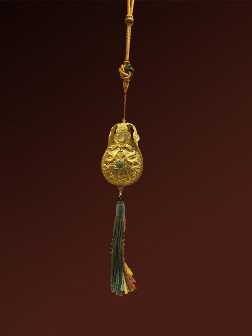 Peach Blessing Ruyi Sachet