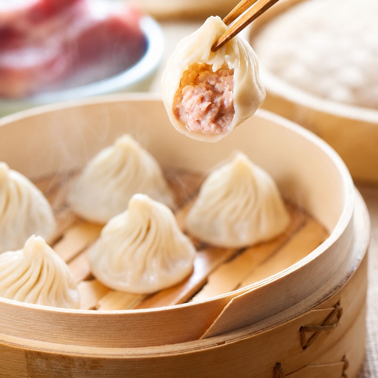 Pork Steamed Bun (6 Pieces)