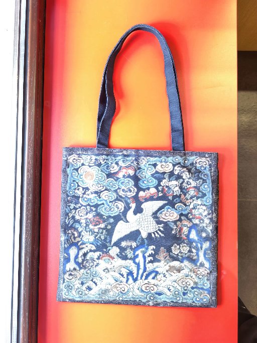 Regal Imperial Official Crane Badge Canvas Tote