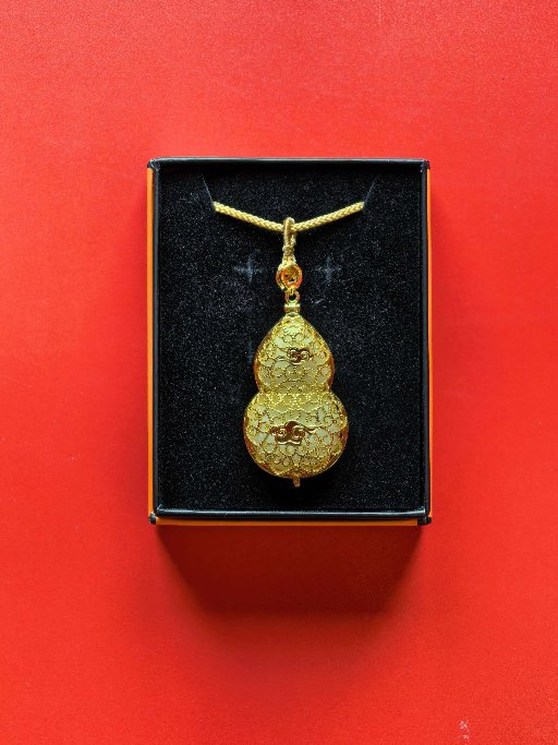 Smooth Blessing & Fortune Necklace