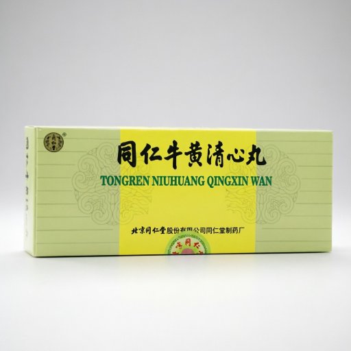 Tong Ren Tang Niuhuang Qingxin Wan (Traditional Herbal Formula for Stress Relief & Cardiovascular Support)