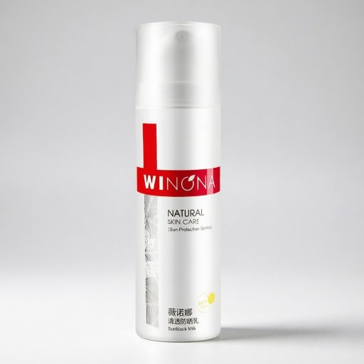 Winona Sensitive Skin Sunscreen Lotion SPF 48 PA+++ (for Face & Body, Broad Spectrum UV Protection)