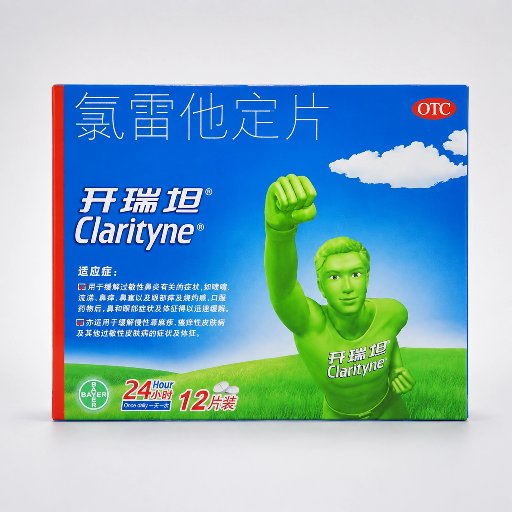 Clarityne Loratadine Tablets 10mg (for Non-Drowsy 24-Hour Allergy Relief, Sneezing & Itchy Eyes)