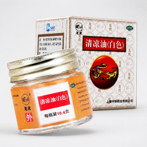 White Cooling Medicated Balm (for Headache, Dizziness, Mosquito Bites & Stuffy Nose Relief)