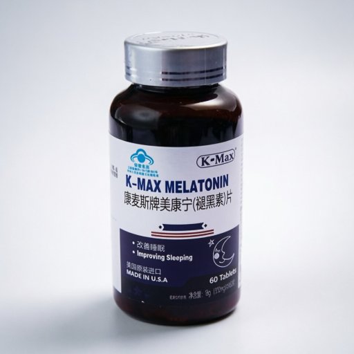 K-MAX Melatonin Tablets (for Natural Sleep Aid, Insomnia & Restful Sleep Support)