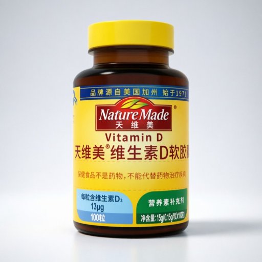 Nature Made Vitamin D Softgels (for Calcium Absorption & Immunity Support)