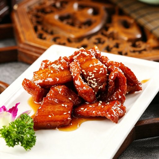 Geröstetes Schweinefleisch nach Macau-Art, mild süß