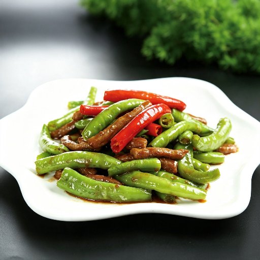 Bœuf émincé aux piments verts de Hangzhou