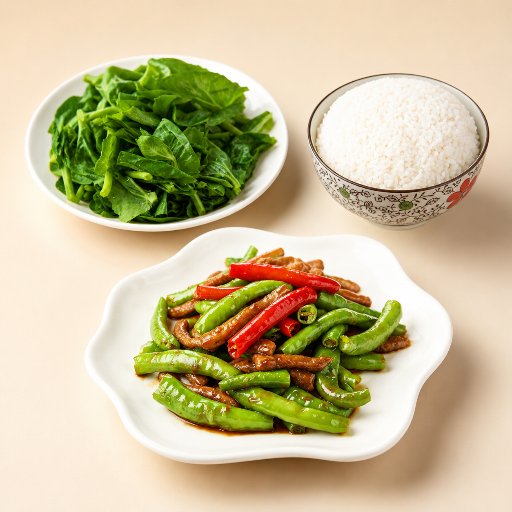 Set Menu for One: Fresh Stir-Fry Meal