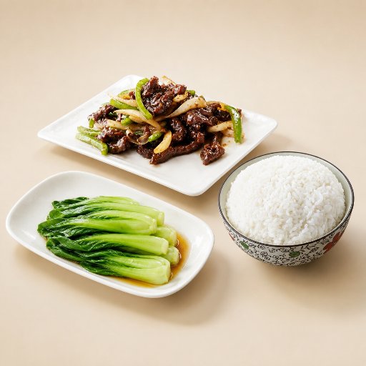 Black Pepper Beef Set for One
