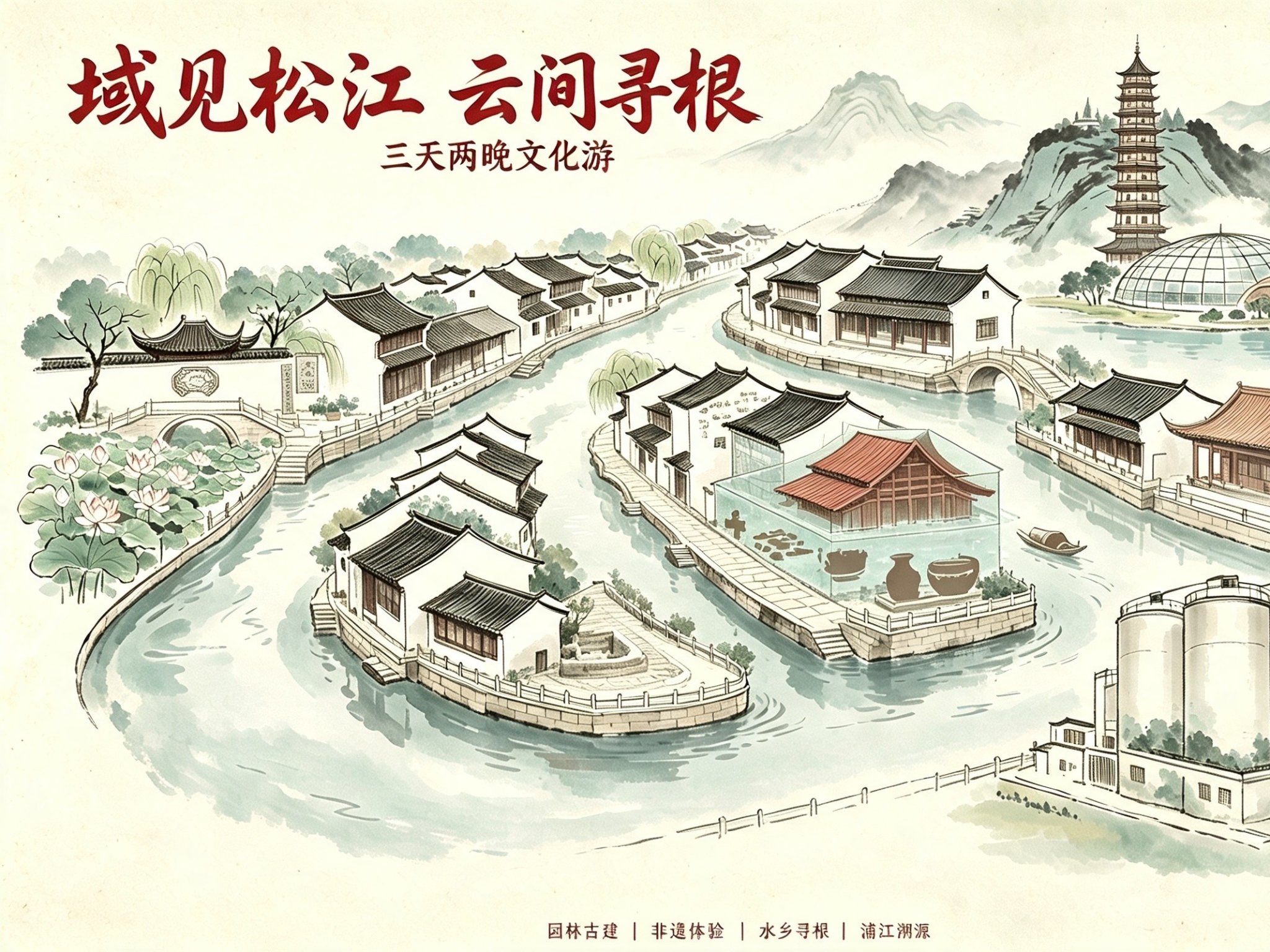 Discover Songjiang, Trace Your Roots in Yunjian: 3-Day, 2-Night Cultural Tour (30 people required to form a group)