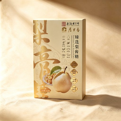 Pear and Herbal Rock Sugar Sweets