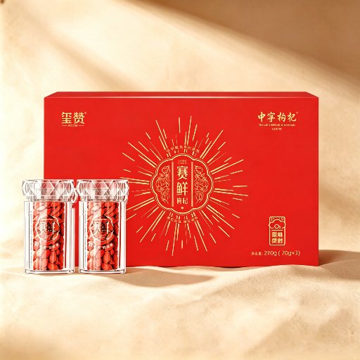 Premium Red Goji Berry Gift Box
