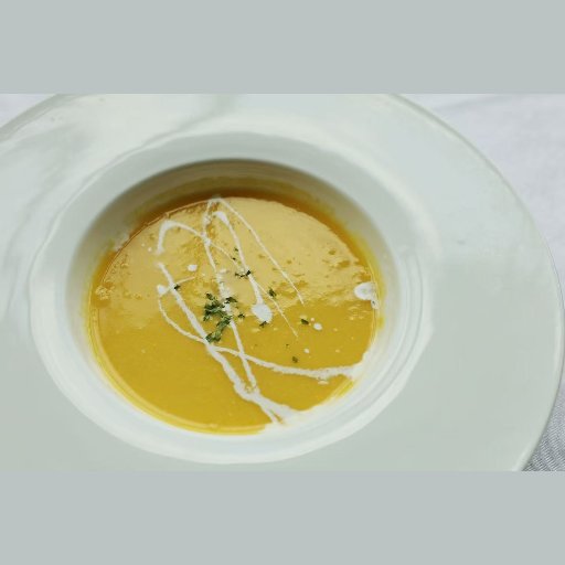 Cream Sweet Corn Soup with Shrimp
