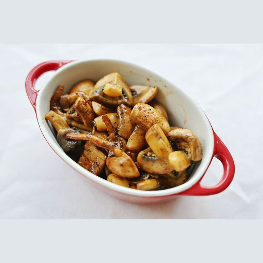 Fried Mix Mushroom with Beef Sauce