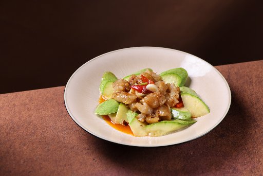 Sea Cucumber and Zucchini Stir-Fried with XO Sauce
