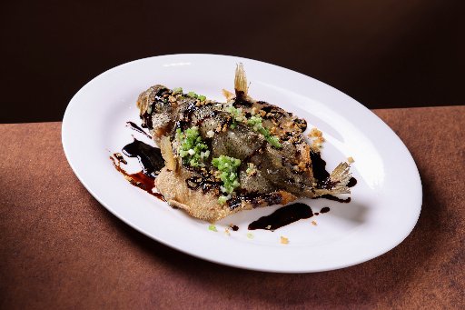 Sea Bass with Caramelized Black Bean Sauce