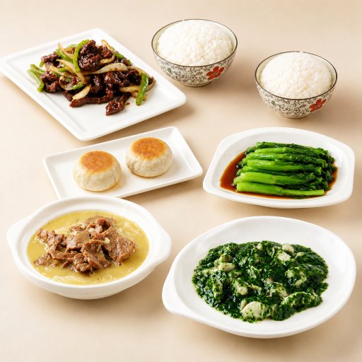 Set Menu for Two: Beef, Fish & Shanghai Bites