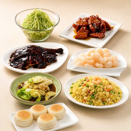 Set Menu for Four: Shanghai Comforts and Chinese Favorites