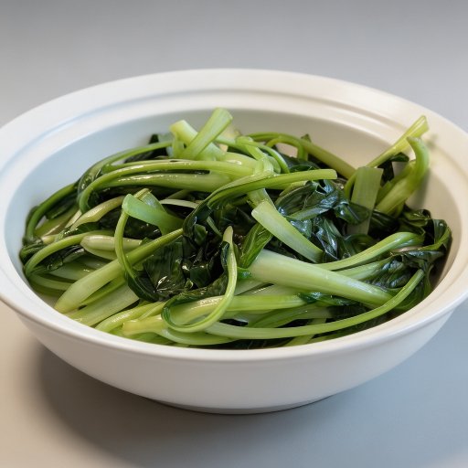 Stir-Fried Ji Mao Cai Greens
